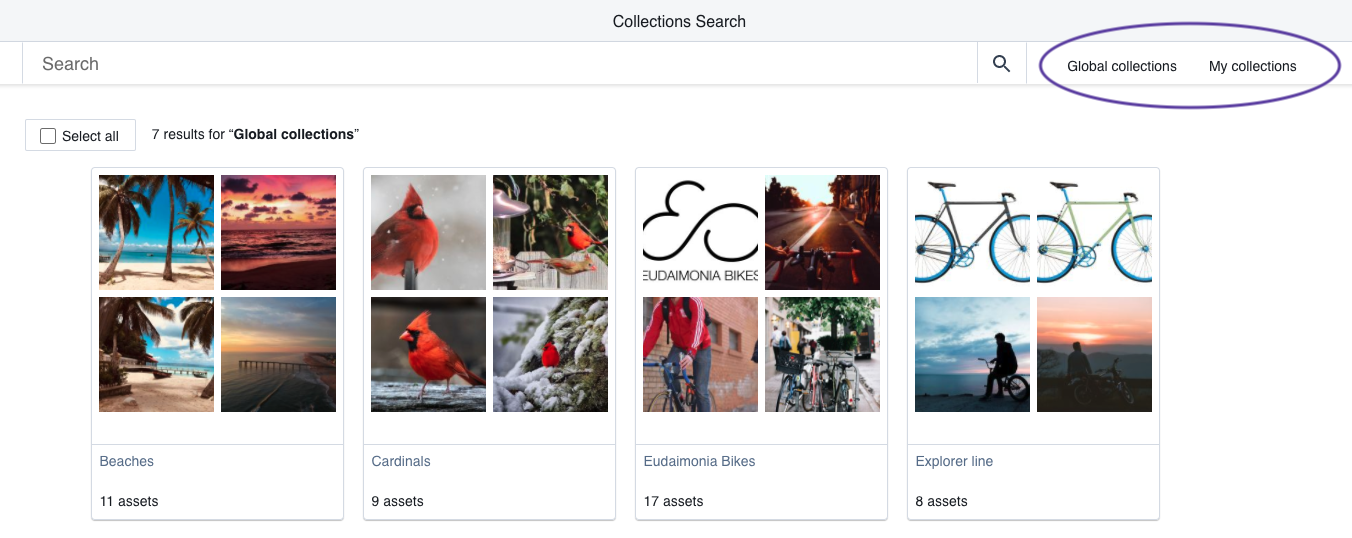 How do I add collections to a portal?