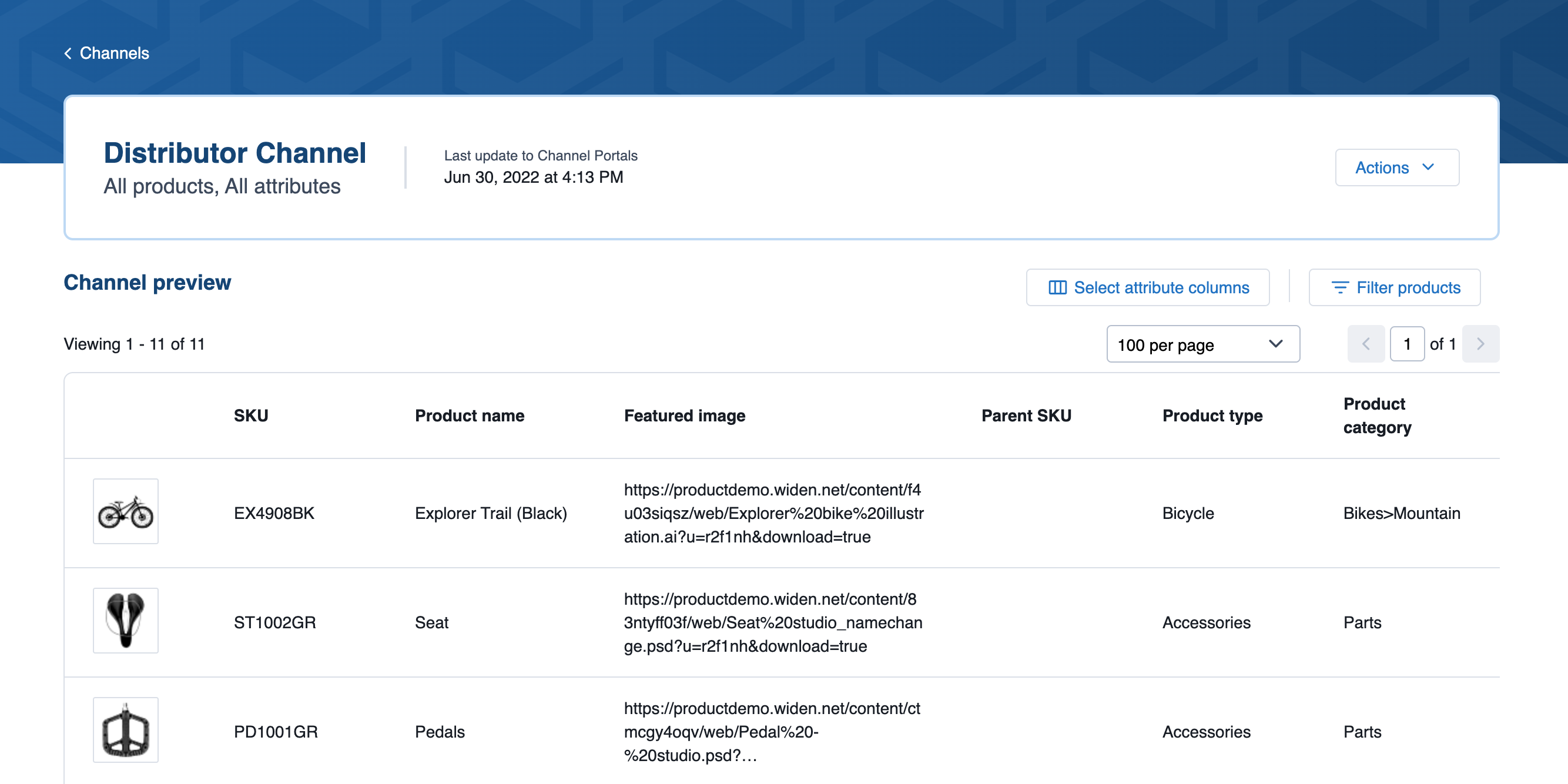 How do I distribute product information?