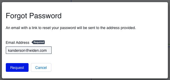 What should I do if I've forgotten my password?