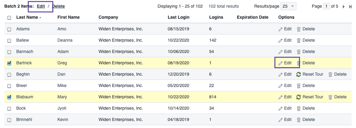 How do I add users to my site and expire users?