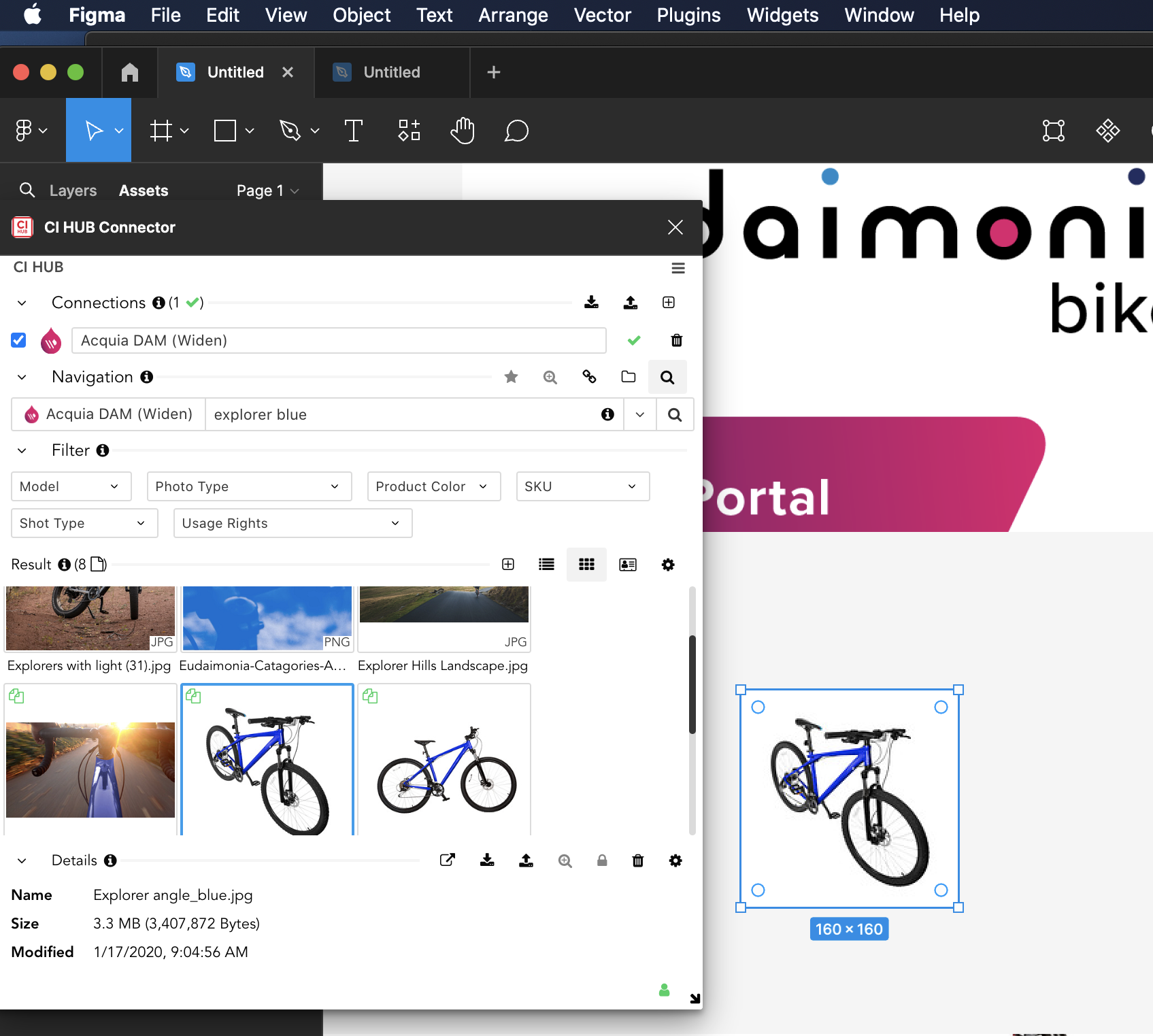 How do I use the CI HUB Connector in Figma and Sketch?