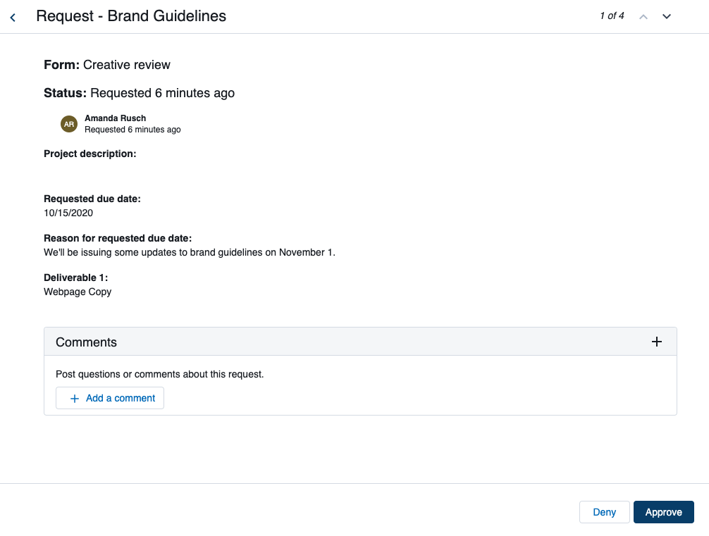 How do I create work request forms?