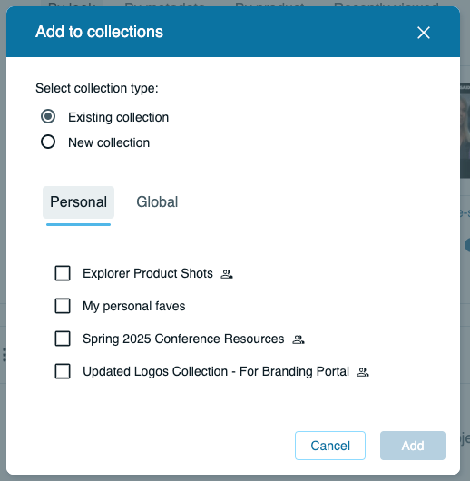 What are collaborative collections?