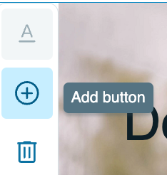 How do I add a call to action button to a banner in a portal?