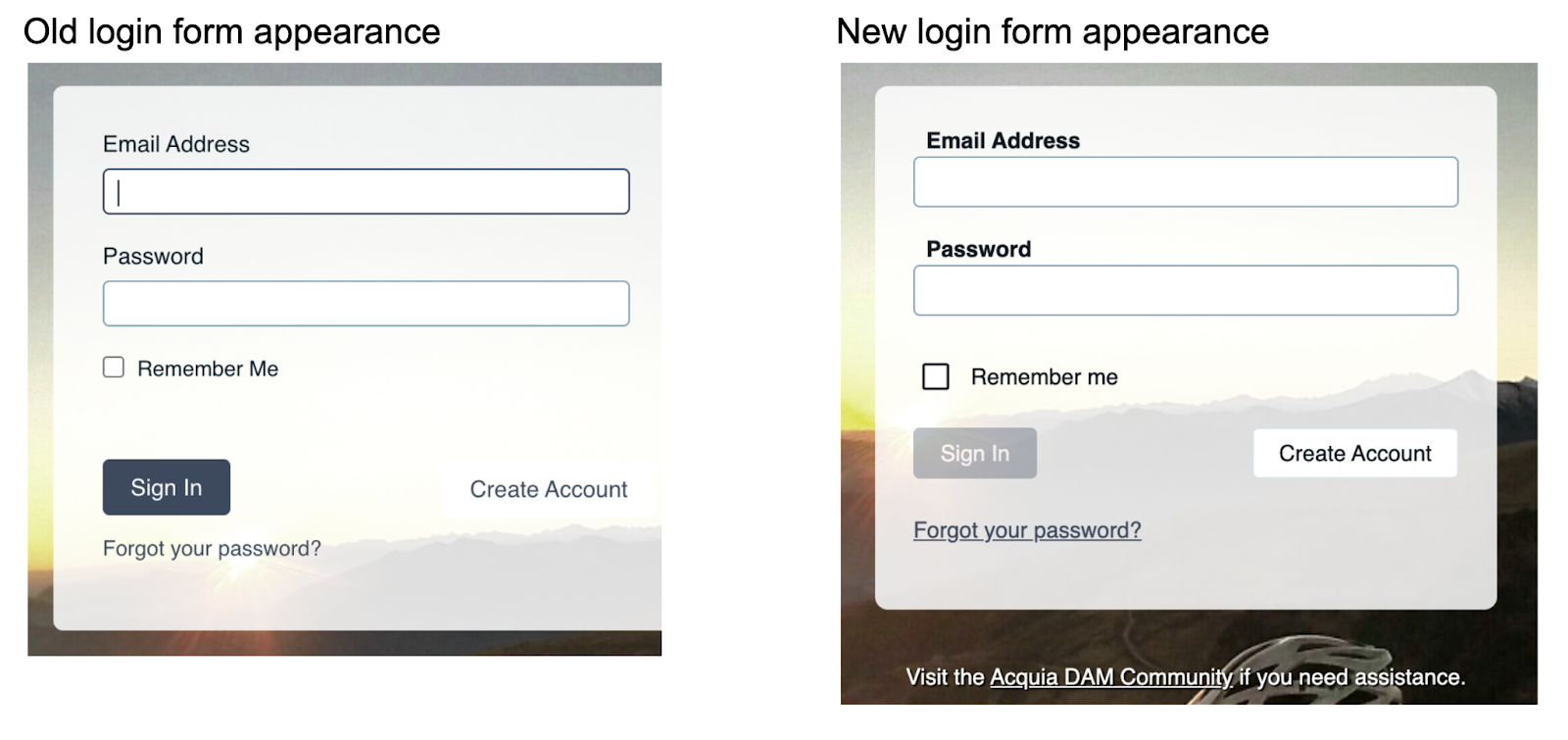 How can I customize my login page?